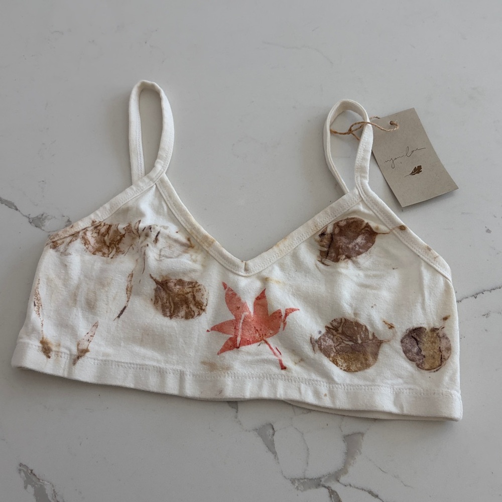 One of a kind plant dyed cotton Set, size L - Picture 6 of 10